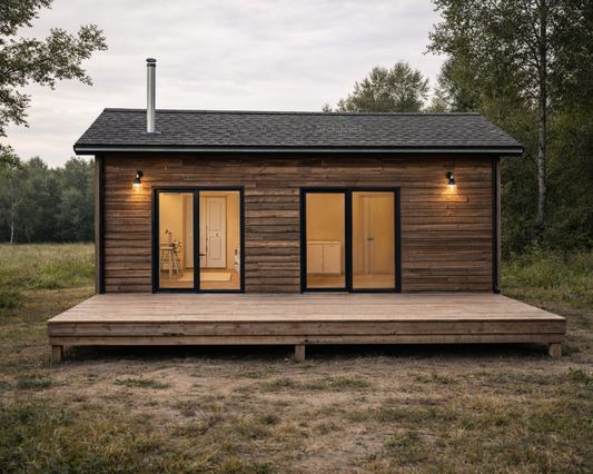 12' x 24' - Cottage House Plan