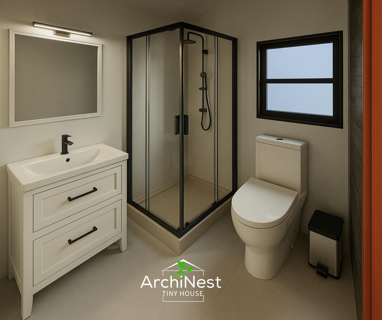 20x20 Modern House Plan