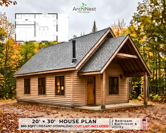 20' x 30' Modern Cabin