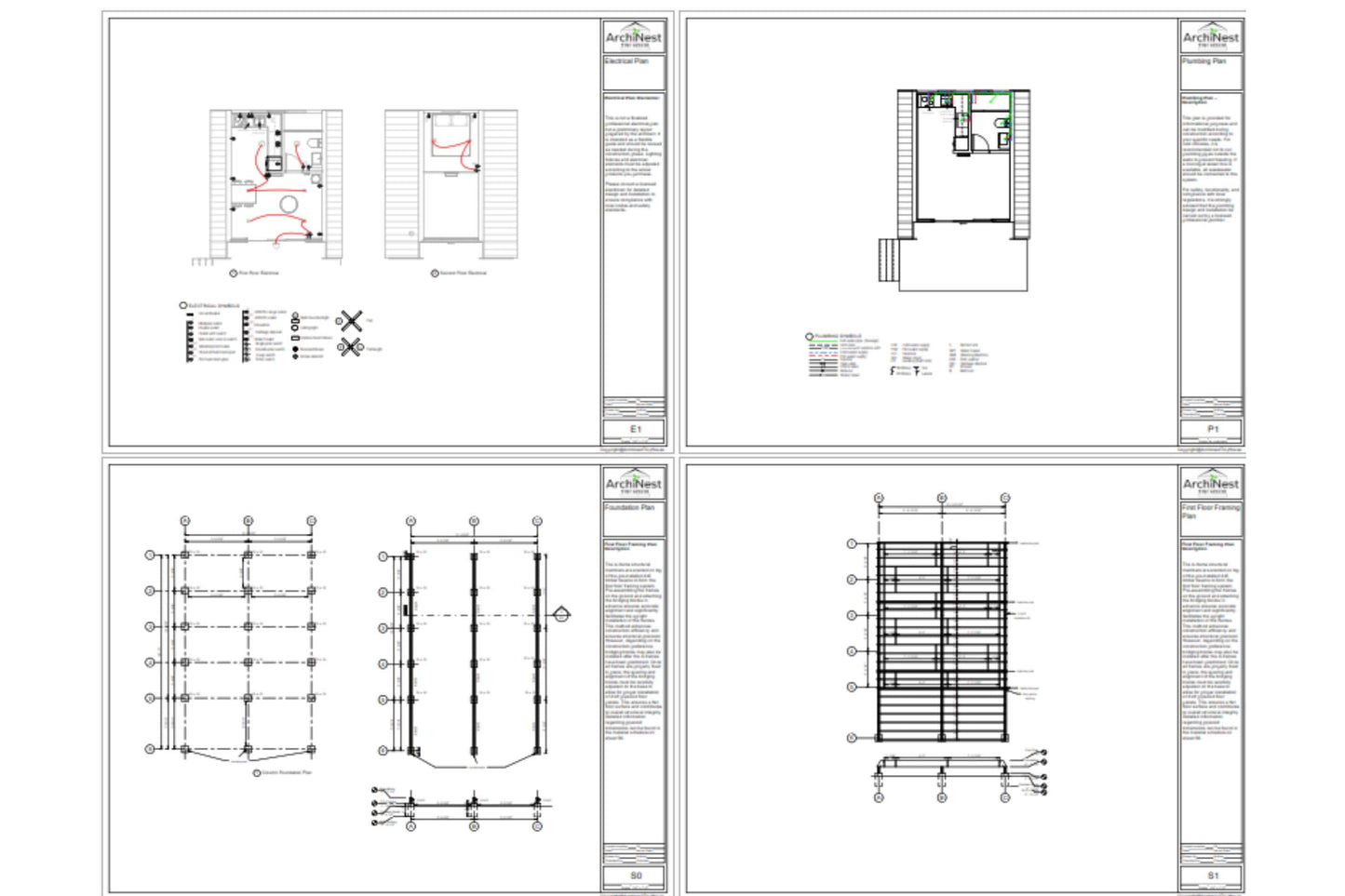 20' x 20' A-Frame House Plan